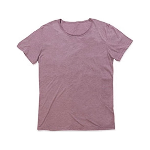 Stedman - Camiseta extragrande oversized cuello redondo modelo David para hombre (Rosa Retro)