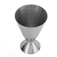 thumbnail image 1 of Cocktail Jiggers Shot Pourer, Tick Marks Stable Wider Mouth Bar Measuring Cup Stainless Steel Higher Accuracy  For Home, 1 of 8