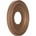thumbnail image 2 of Ekena Millwork 10"OD x 3 1/2"ID x 1 1/8"P Traditional Thermoformed PVC Ceiling Medallion (Fits Canopies up to 5 1/2"), Aged Copper, 2 of 5