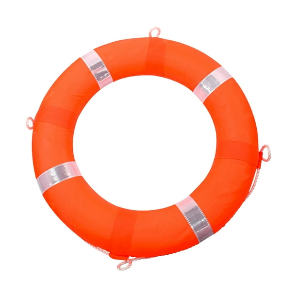 Anillo De Espuma De Natación Anillo de espuma de natación a bordo del anillo flotante salvavidas náutico para piscina, lago, barco (C) Ehuebsd Para Estrenar