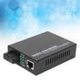 thumbnail image 3 of Ethernet Switch Converter, 850nm 1000Mbps SC 2 Fiber Multimode RJ45 Auto Negotiate Fiber Ethernet Transceiver, Cat.5e Or Cat.6 Cable, Transmission Up To 0.55km/0.34 Miles, 3 of 8