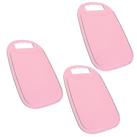 3 Pack Mini Kitchen Cutting Board Mats Small Fruit Cutting Board Wheat Straw Plastic Cutting Boards Set Dishwasher Safe
