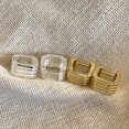 thumbnail image 2 of Pendientes de oro cuadrados Vintage de Plata de Ley 925 para mujer, pendientes de moda, joyería para prevenir alergias, accesorios de fiesta, regalo, 2 of 2