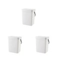 thumbnail image 4 of Cateissary Cubo de basura Cubo de basura Cesto de basura Accesorios para el hogar Puerta de ahorro de espacio Plásticos multiusos Gadget de Type1 NO1, 4 of 6