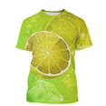 thumbnail image 1 of Mode Été Personnalité Amusant T-Shirts Graphiques Citron pour Hommes Décontracté harajuku Tendance Imprimé Col Rond Manches Courtes Mode Urbaine Tops, 1 of 5