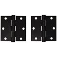 thumbnail image 2 of Deltana S35HD1B Square Hinge - Flat black, 2 of 3