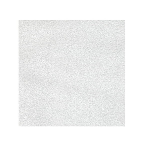 Mybecca White Microsuede Suede Fabric 58 Width (5 Yards)
