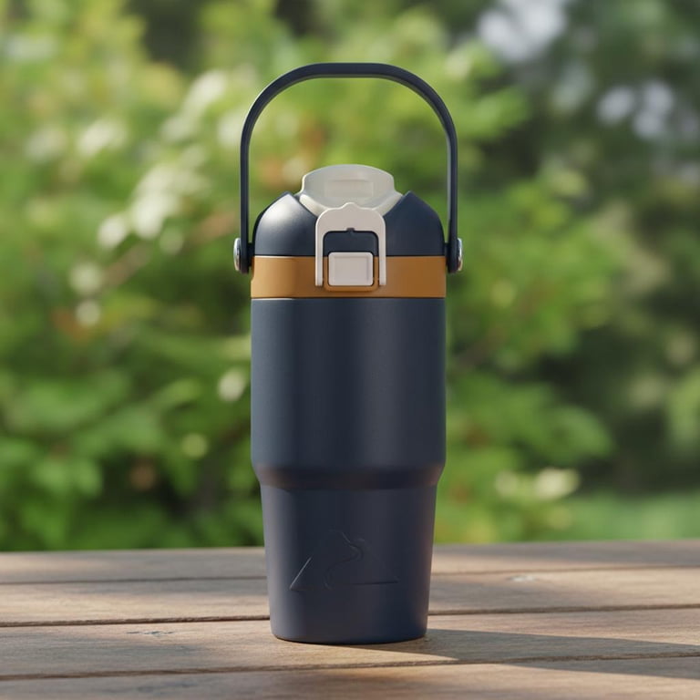 Ozark Trail 18oz Vacuum-Insulated Stainless Steel Dual Lid