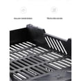 thumbnail image 2 of Office Supplies Document Storage Data Rack Ventilation Three Levels File Block 325 * 255 * 255 mm Black, 2 of 4