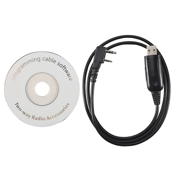 USB Programming Cable for UV-5R 888S for Radio Walkie Talkie Accessories With CD Drive