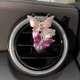 thumbnail image 1 of Aromatherapy Car Air Freshener Clip - Butterfly Design - Perfect Accessory for Women's Cars!, 1 of 5