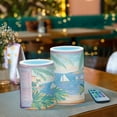 thumbnail image 3 of Yayeee Flameless Candles with Remote Flickering Battery Operated Multi Color Changing, Light Red Starfish, 3 of 7