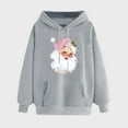 thumbnail image 2 of WILLBEST Sudadera de Mujer con Estampado Navideño Sudadera Navideña Informal de Manga Larga con Estampado Navideño X-Grande, 2 of 5
