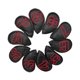 thumbnail image 3 of 10 fundas para cabezas de hierros de golf Fundas para cabezas de hierros de golf Elegante protector Fácil de usar Regalo para Negro, 3 of 9