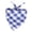 Blue, variant on Plaid Dog Bandana 1 Pack | Soft Cotton Blend Plaid Pet Triangle Scarf Bib for Dogs & Cats, for Everyday Wear, Walks, Photos, and Classic Pet Styling