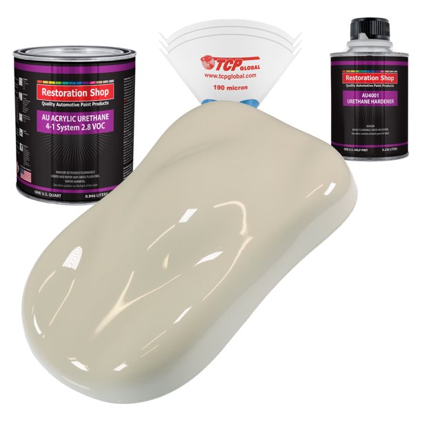 Restoration Shop Olympic White Acrylic Urethane Auto Paint Complete