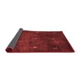 thumbnail image 2 of Ahgly Company Indoor Square Abstract Red Contemporary Area Rugs, 6' Square, 2 of 4