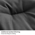 thumbnail image 4 of MERITLIFE Dark Grey Lightweight Plain Bedding Comforters Sets, All Season Fluffy Bed Set (90x90In Comforter & 2 Pillowcases),Queen, 4 of 10