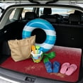 thumbnail image 2 of HUISEFOR Big Green Bow Car Trunk Mat 29" x 39" Anti Slip Scratchproof Cargo Mat Rear Trunk Liner Full Protection Vehicle Interior Accessories Suitable for Most Cars SUV, 2 of 7