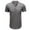 Gray, variant on VERUGU Mens T-Shirts Casual Solid Fashion Pullover Round Neck Short Sleeve T-Shirt Blouse Army Green XL