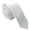 White, variant on Men Women Plain Satin Pure Color Business Formal Necktie Tie Business Formal Wear Casual Multi Occasion Use Gray One Size