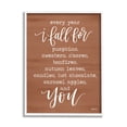 thumbnail image 4 of Cozy Romantic Autumn Quote Brown Seasonal Calligraphy Inspirational Graphic Art Framed Art Print Wall Art, 4 of 5
