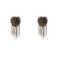 thumbnail image 2 of Extensión de cola de caballo de Fibra Vogacara peluca de moño para mujer pelo rizado moderno 6h24b, 2 of 6