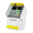 thumbnail image 4 of Alcancía con Cajero Automático Hugo juguete de ahorro para niños con reconocimiento facial Amarillo, 4 of 10