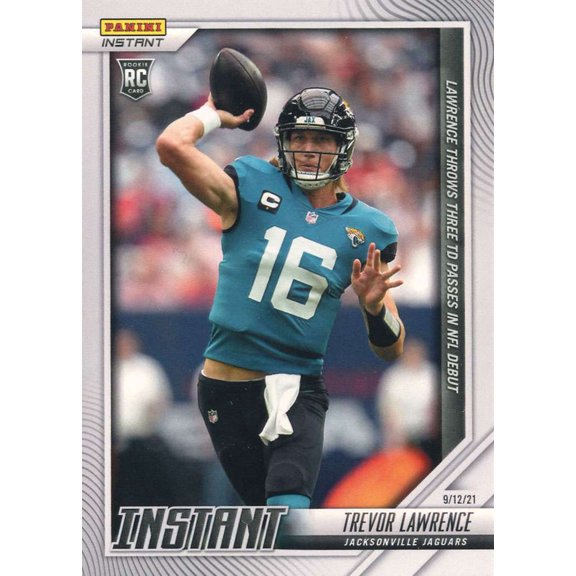 NFL 2021 Instant Football  Trevor Lawrence Trading Card #16