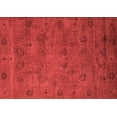 thumbnail image 1 of Ahgly Company Machine Washable Indoor Rectangle Oriental Red Industrial Area Rugs, 7' x 9', 1 of 4