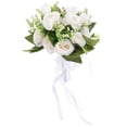 thumbnail image 1 of Ramo romántico de boda, ramo de novia, ramo de dama de honor, flores artificiales, 1 of 8