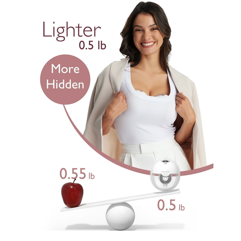 Momcozy M5 Hands Free Breast Pump Wearable, Electric Breast