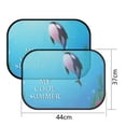 thumbnail image 1 of 2Pcs Car Cartoon Sunshade Baby Kid\'s Sun Shade Visor UV Block Protect Auto Cover, 1 of 8
