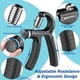 thumbnail image 2 of Fortalecedor de agarre para desarrollar músculos, ejercitador de agarre ajustable para hombres y mujeres, entrenador de agarre, ejercitador de agarre, entrenador/fortalecedor de resistencia de agarre, 2 of 8