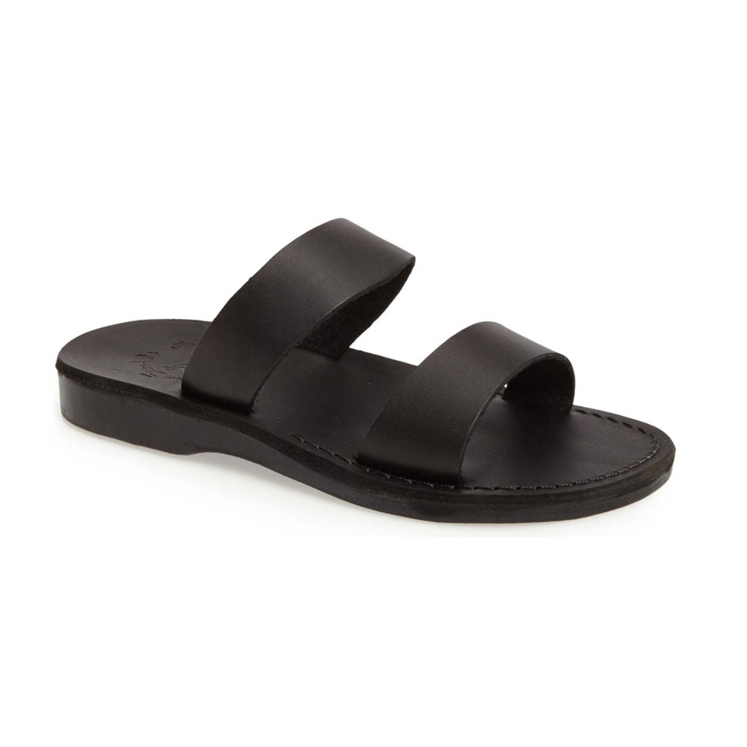 Jerusalem Sandals Men\'s Aviv Leather Double Strap Sandal Amazon.com | Aviv - Leather Double Strap Sandal - Mens  main image 2