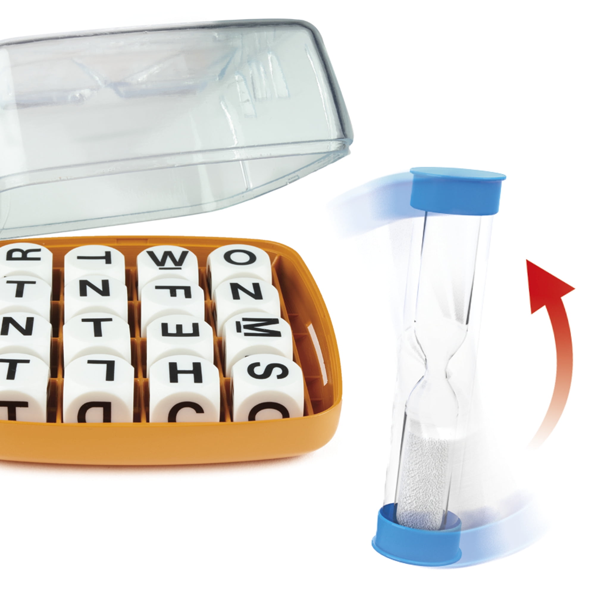 Boggle, jeu de mots familial pour 1 joueur et plus, jeu de dés, jeu de voyage pour adultes et enfants À partir de 8 ans