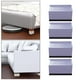 thumbnail image 5 of Elevadores de cama de alta resistencia, elevadores de cama antideslizantes, elevadores de muebles, elevadores de mesa cuadrados Gris grande, 5 of 9