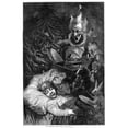 thumbnail image 2 of Christmas Dream 1871. N'The Christmas Dream.' Line Engraving After A Drawing By Jules Taverner 1871. Print by, 2 of 4