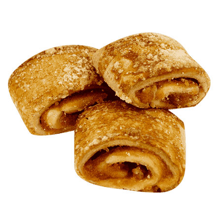 Reisman’s Apricot Rugelach Swirls Nut-Free and Dairy-Free Bakery Goods 13 Oz