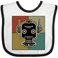 thumbnail image 3 of Inktastic Robotics Funny Robot Retro Boys or Girls Baby Bib, 3 of 4