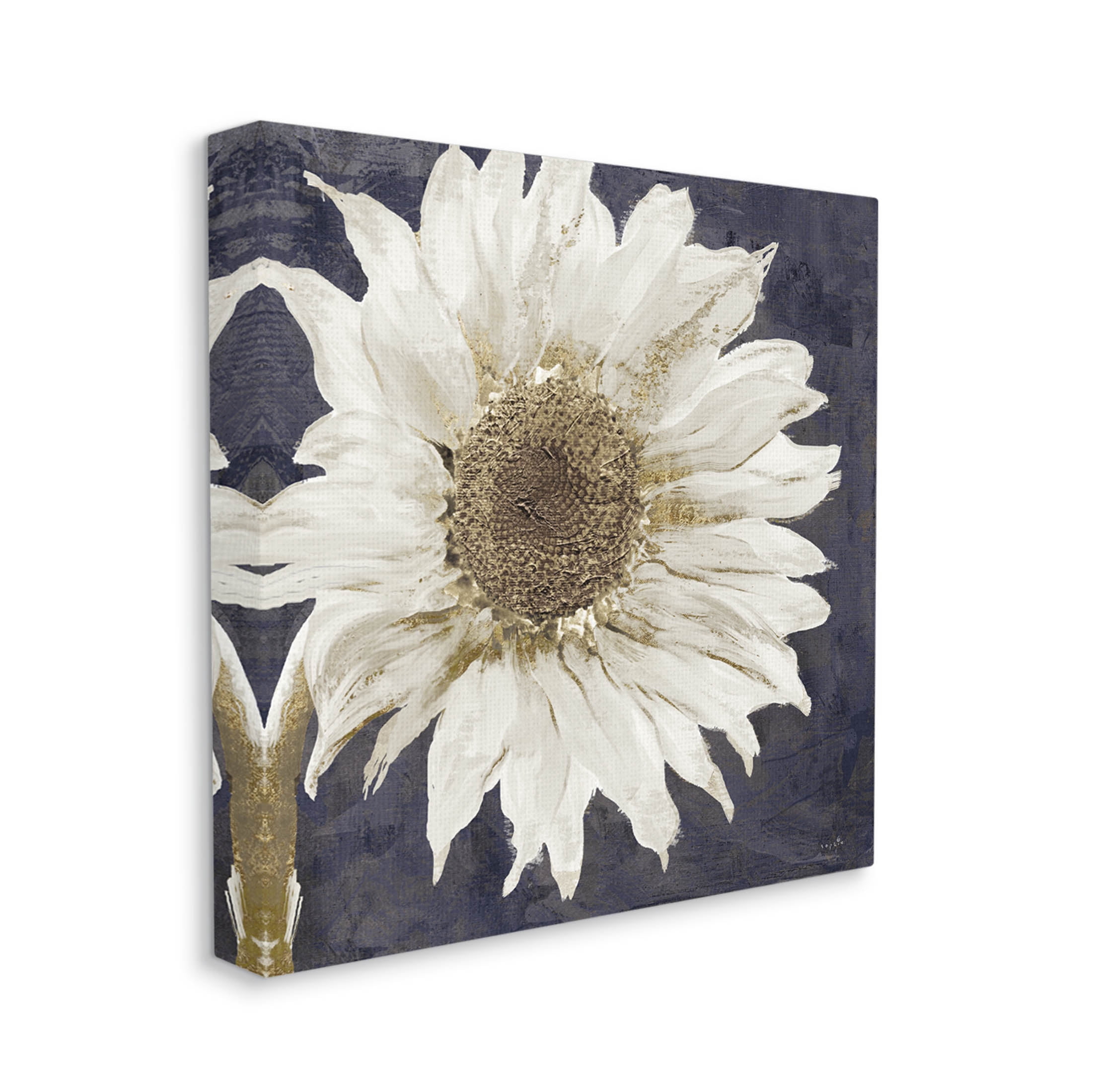 Stupell Industries Modern Distressed Daisy Graphic Art Gallery Wrapped Canvas Print Wall Art, Design by Sophie 6