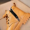 thumbnail image 5 of LvhaoGJOB Kids' Ankle Boots - Lace-Up Design, Side Zipper & Thick Platform Sole, 5 of 9