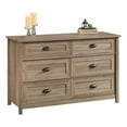 thumbnail image 1 of Bowery Hill 6-Drawer Farmhouse Engineered Wood Dresser in Salt Oak, 1 of 7