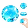 thumbnail image 4 of Ball Coconut Oil Squishy, Slow Rising Squeeze Stress Ball Clear Coconut Oil Squishies Toy for Kids Adult,Stress Relief Party Favors Anxiety Relief(Blue#2), 4 of 6