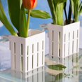 thumbnail image 5 of BESEW7 Aquarium Plant Holder Basket with Hanging Stand for Live Plants for Fish Tank, Wall Mounted Flower Pot for Pond Plants Indoor Outdoor Patio Garden Black 1PC, 5 of 9