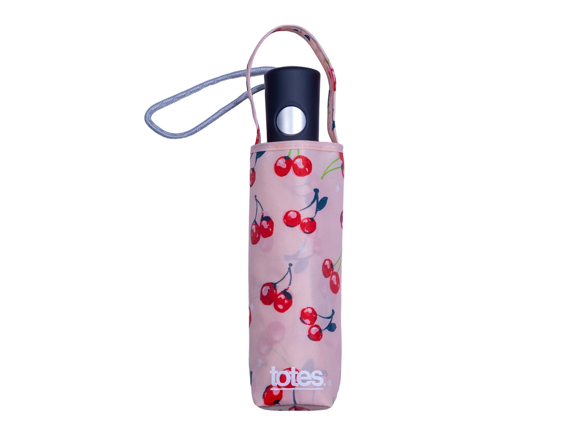 Totes One-Touch Auto Open Ultra Compact Mini Travel Umbrella with Carrying Case