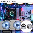 thumbnail image 5 of Male to Female Extender Fitting G1/4 x 10mm for Computer Water Cooling System Silver 4pcs, 5 of 6