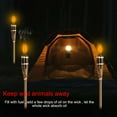 thumbnail image 4 of Antorchas para Exteriores, Recargables, con Mechas de Fibra de Vidrio, Ligeras y Duraderas, Incluye 4 Unidades, Ideales para Decoración de Jardín E Iluminación de Fiestas. Juego de 4 Unidade, 4 of 7