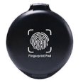 thumbnail image 3 of Thumbprint Fingerprint Ink Pad Stamp Pad Waterproof Compact Size Portable Identification Security Fingerprint Black Stamp Ink Pad, 3 of 5
