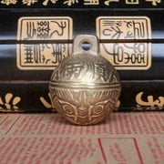 Charming Vintage Copper Pet Bell - Excellent Chinese Tibetan Bell - Daily Life Accessory for Pets